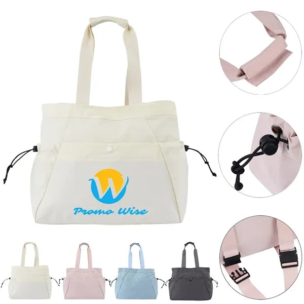 Multi-Pocket Durable Versatile Carry Nylon Shoulder Bag