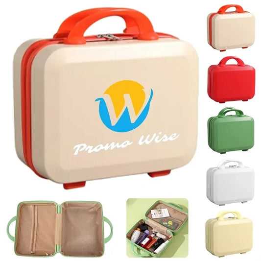 Lightweight Scratchproof Portable Cosmetic Bag with Handle
