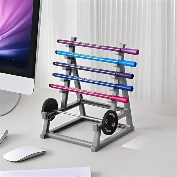 Mini Squat Rack Pen Holder for Desk