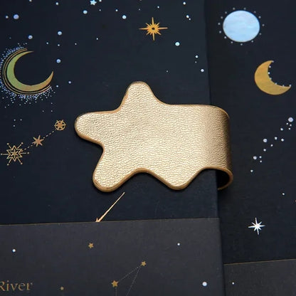 Black Paper Notebook Journal with Magnetic Closure