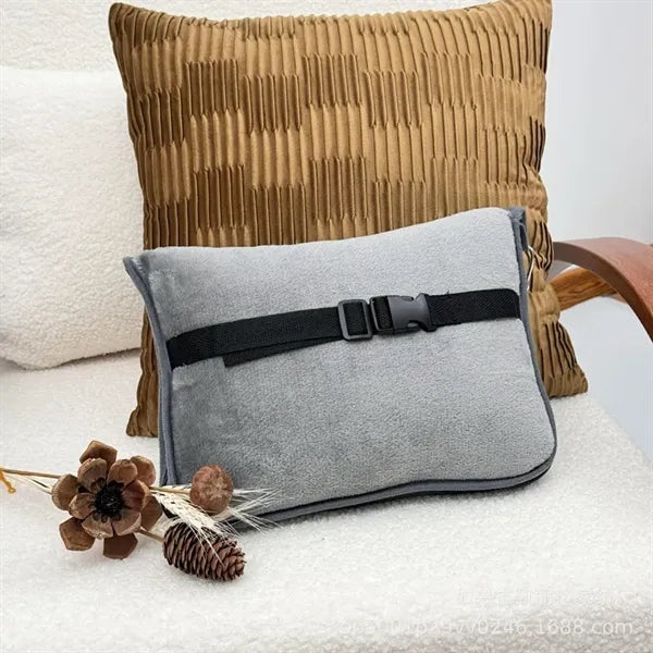 Portable Travel Blanket Pillow