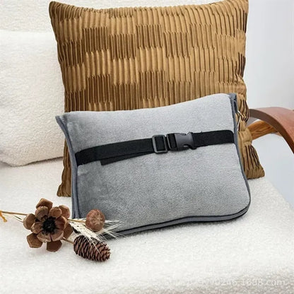 Portable Travel Blanket Pillow