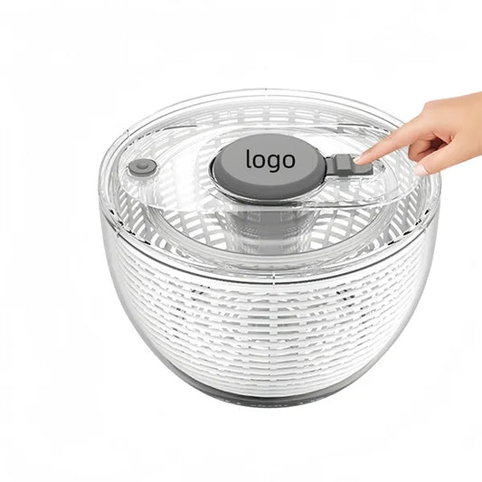 6L Glass Salad Spinner
