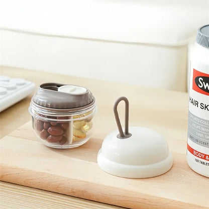 4 Grids Travel Pill Organizer