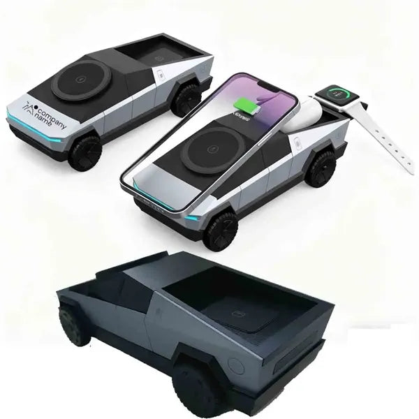 3-in-1 Wireless Charger Desktop Stand