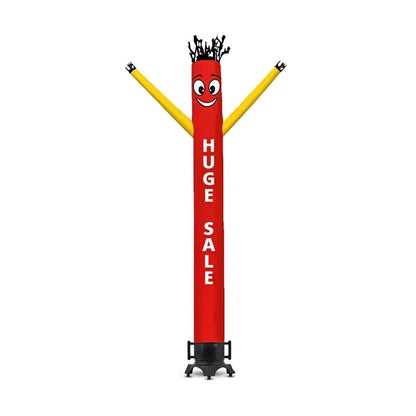 Huge Sale Inflatable Tube Man Red with Yellow Arms- 20ft