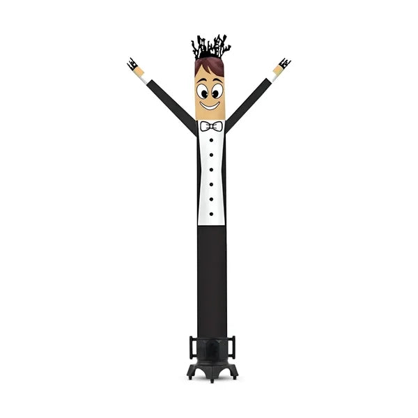 Groom Inflatable Tube Man Character with Blower