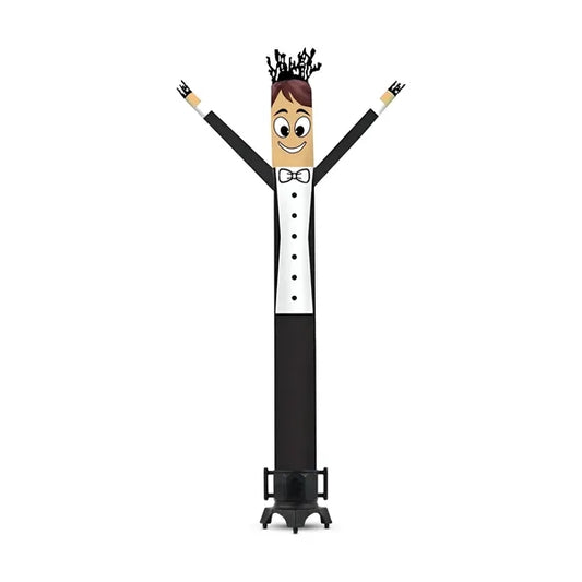 Groom Inflatable Tube Man Character with Blower