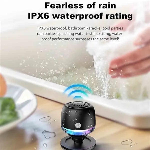 Magnetic Bluetooth Speaker with RGB Light