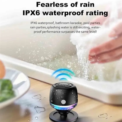 Magnetic Bluetooth Speaker with RGB Light