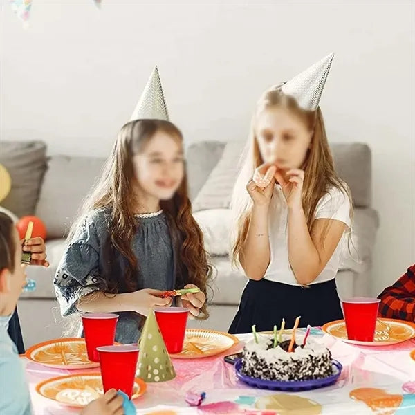 Party supplies assorted disposable 16oz drinking plastic cup