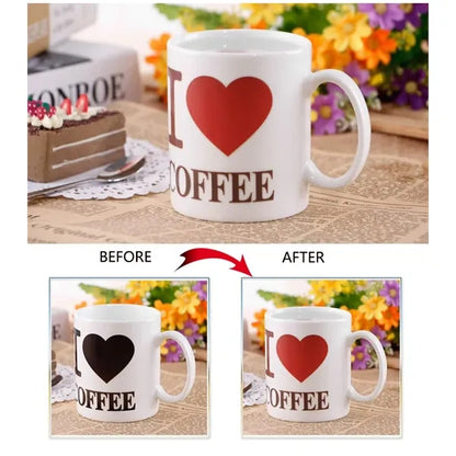 Color-Changing Ceramic Mug
