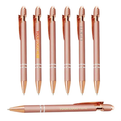 Rose Gold Premium Metal Ballpoint Pen