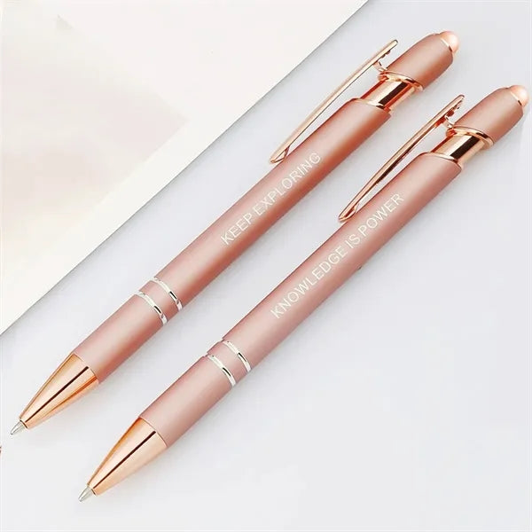 Rose Gold Premium Metal Ballpoint Pen