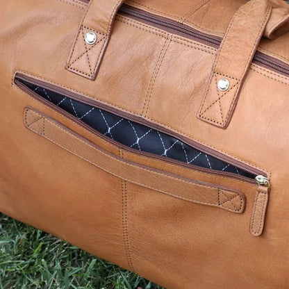 Bell Canyon Leather Duffel Bag