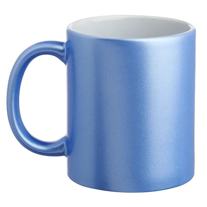 11 oz. Metallic Ceramic Custom Mug