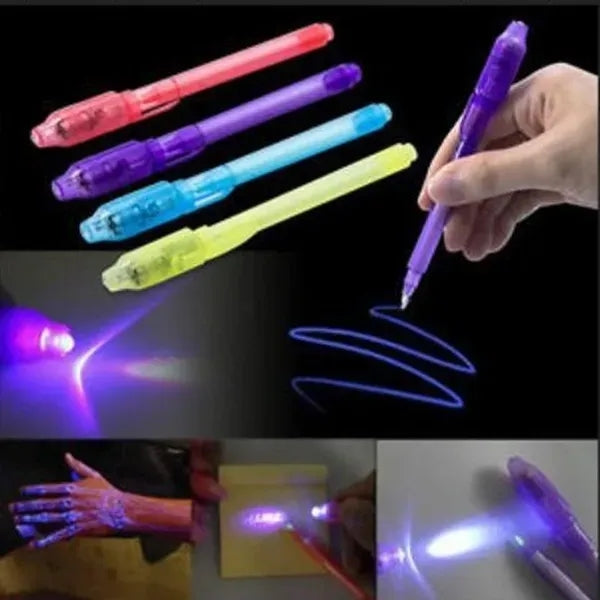 Multi-Functional Invisible Ink UV Pen