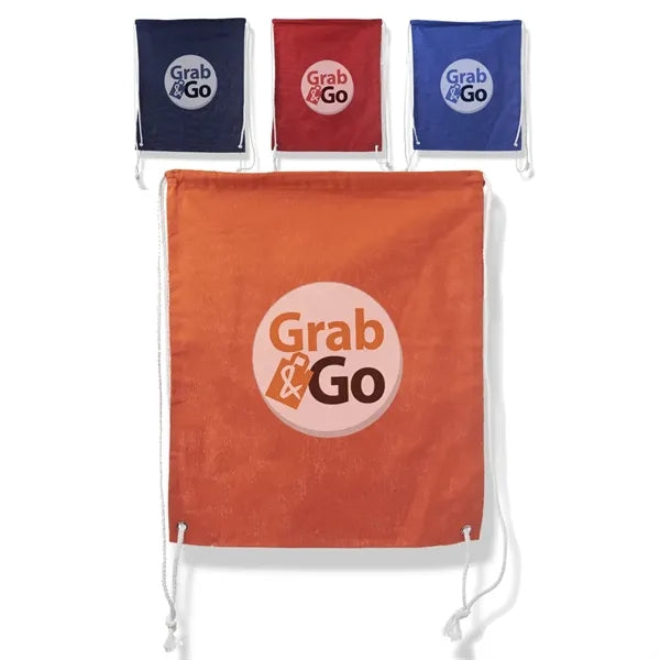 Cotton Drawstring Tote Bags