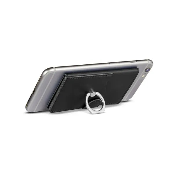 Leeman Tuscany Dual Card Pocket With Metal Ring