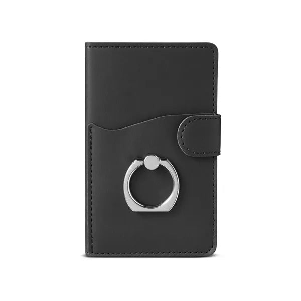 Leeman Tuscany Dual Card Pocket With Metal Ring