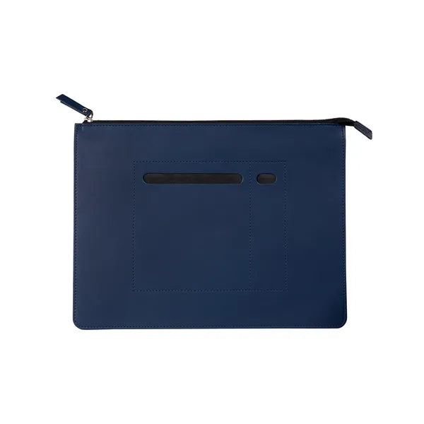 Italian Thermo PU Zip File Folder
