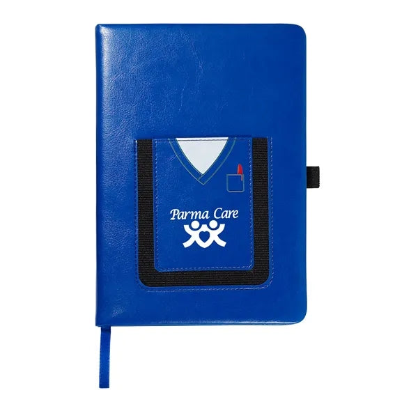 Leeman Medical Theme Journal Notebook With Cell Phone Poc...