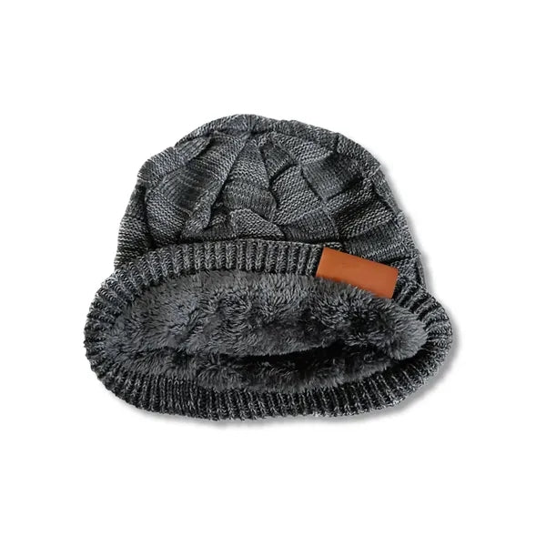 Leeman Fuzzy Lining Slouchy Beanie