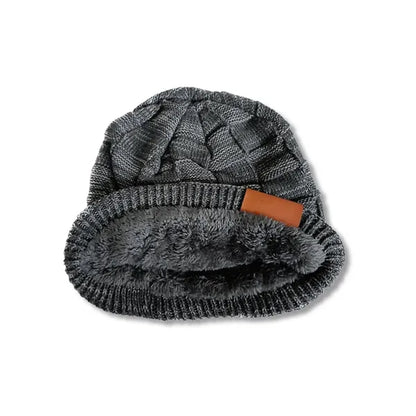 Leeman Fuzzy Lining Slouchy Beanie