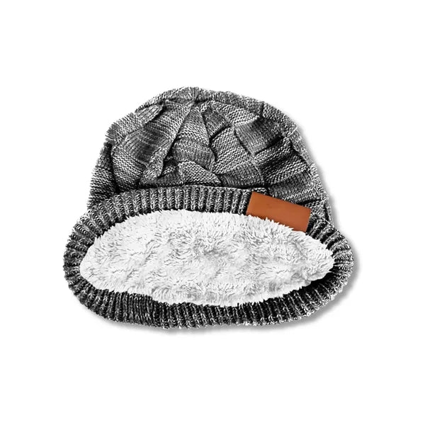 Leeman Fuzzy Lining Slouchy Beanie