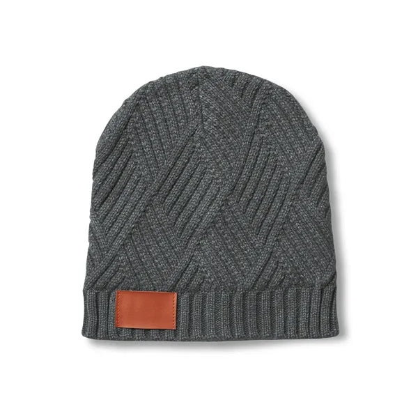 Leeman Trellis Knit Beanie