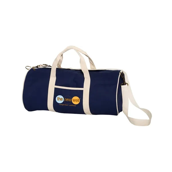 Cotton Canvas Duffel Bag