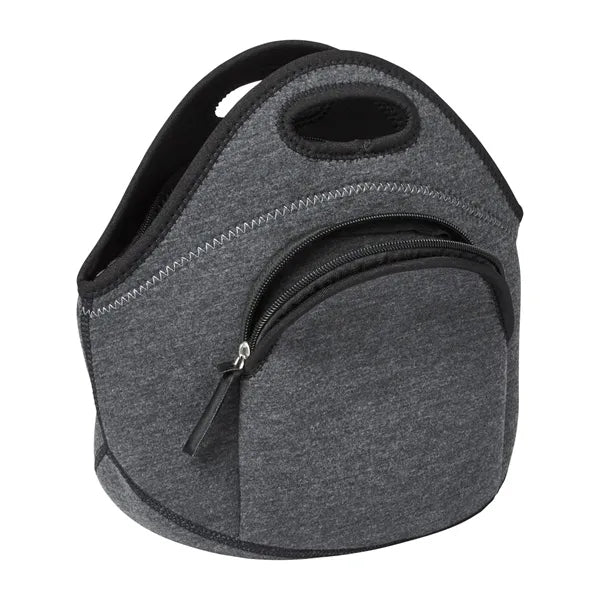 Heathered Neoprene Lunch Cooler Tote Bag