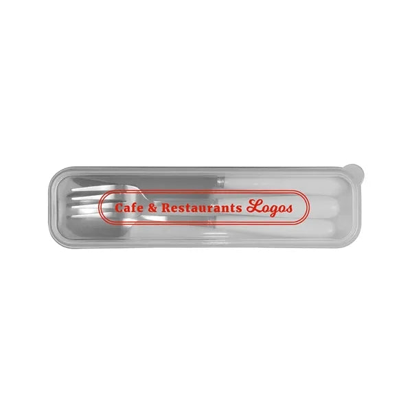 Cutlery Set In Plastic Case