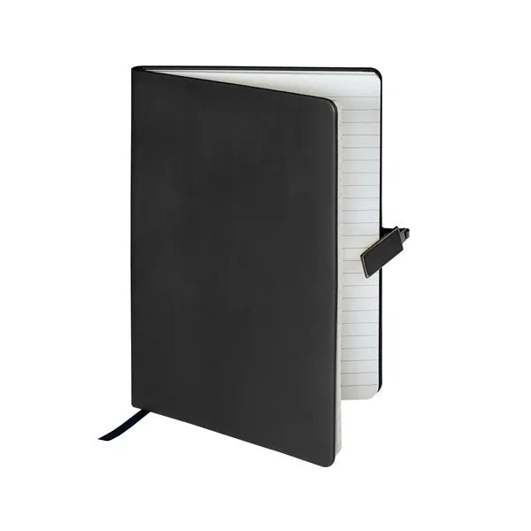 Leeman Tuscany Journal With Magnetic Badge Closure