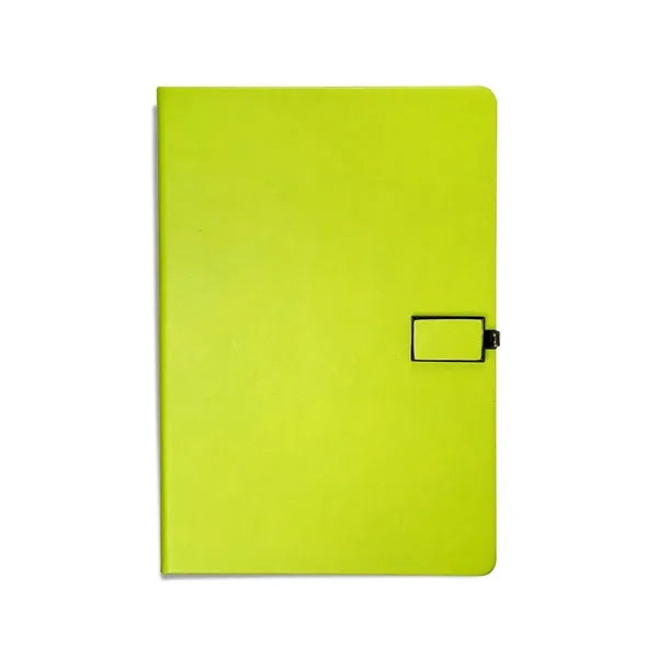 Leeman Tuscany Journal With Magnetic Badge Closure