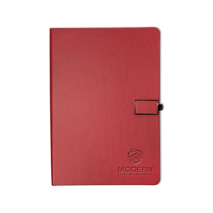 Leeman Tuscany Journal With Magnetic Badge Closure