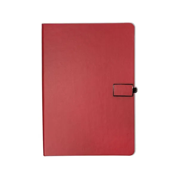 Leeman Tuscany Journal With Magnetic Badge Closure