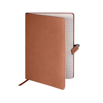 Leeman Tuscany Journal With Magnetic Badge Closure