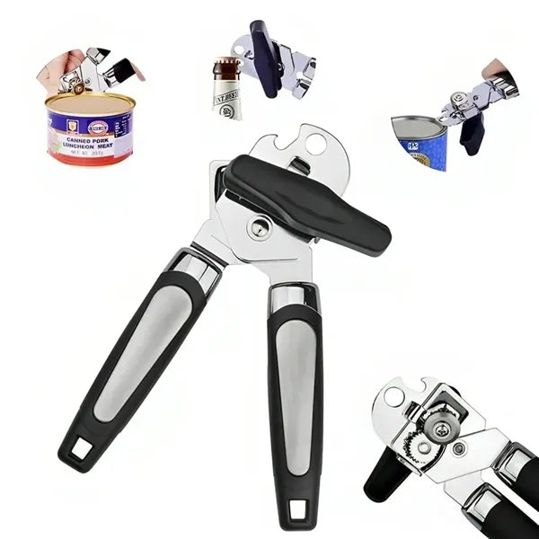 3-in-1 Multifunctional Tin & Can Opener Heavy Duty