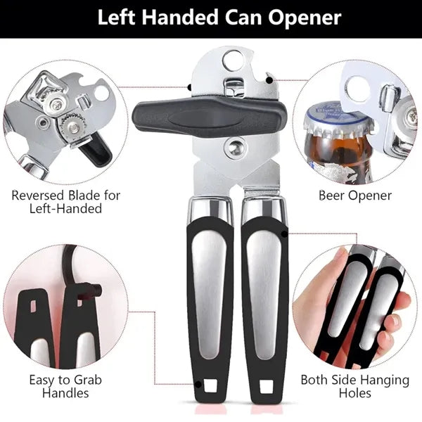 3-in-1 Multifunctional Tin & Can Opener Heavy Duty