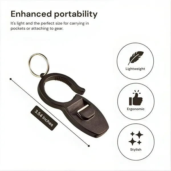 Multifunctional Beer Bottle Opener Keychain