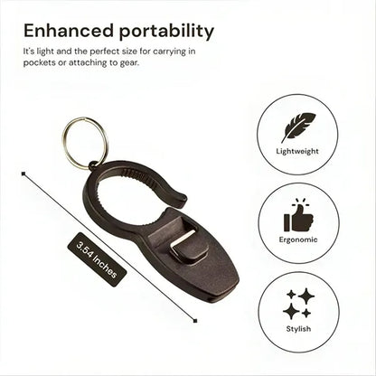 Multifunctional Beer Bottle Opener Keychain