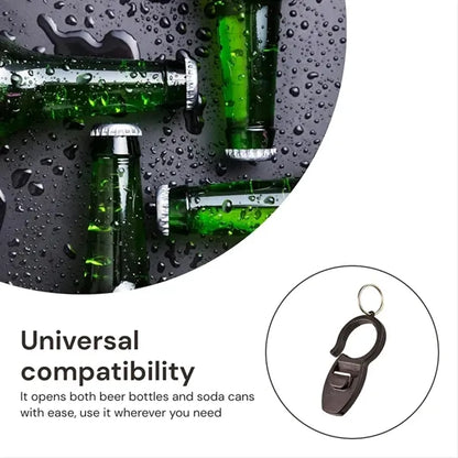 Multifunctional Beer Bottle Opener Keychain