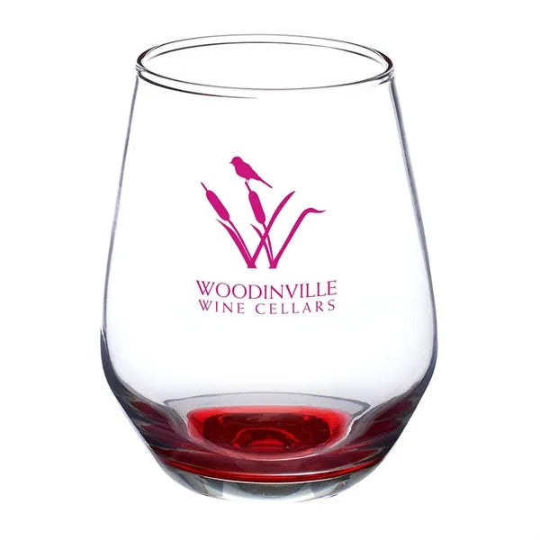 12 oz Silicia Stemless Wine Glasses
