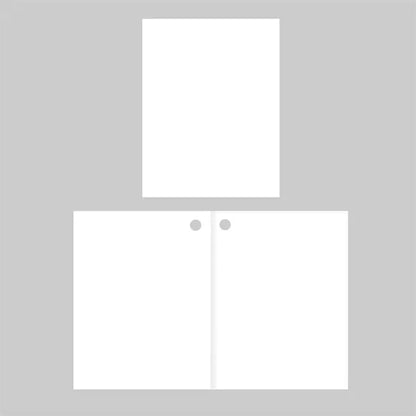 Gift Bag with Printed Card & Rectangle Magnet Standard Fill