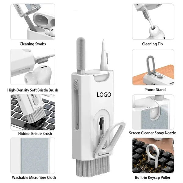 8in1 Keyboard Cleaning Brush Kit Deep Clean for Electronics