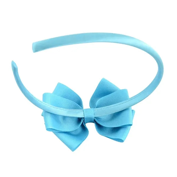 Girl's Fashion Pure Color Bowknot Headband