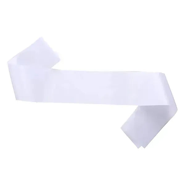 Custom Satin Sash For Party Decorations