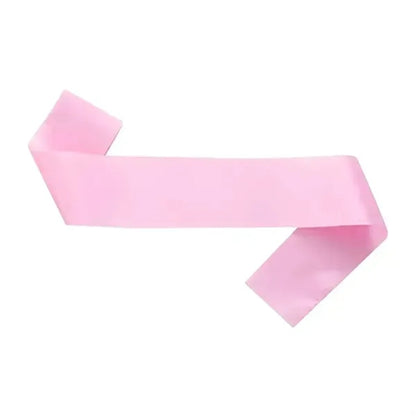 Custom Satin Sash For Party Decorations