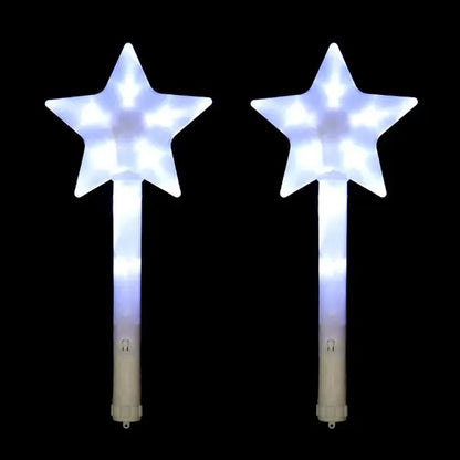 Custom Star Glow LED Light Stick Plastic Wand